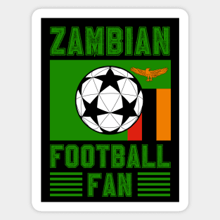 Zambia Football Fan Sticker